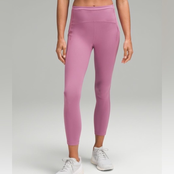 New NWT Lululemon leggings beautiful rose 🌹 color - Picture 1 of 7